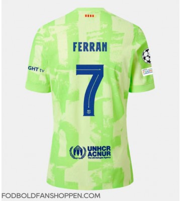 Barcelona Ferran Torres #7 Tredjetrøje 2024-25 Kortærmet